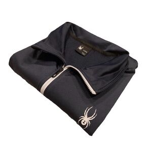 Spyder Black men’s large Zip-Up Jacket